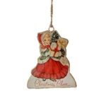 ΧΡ ΜΕΤΑΛΛΙΚΟ ΚΟΡΙΤΣΙ ΚΡΕΜΑΣΤΟ ΣΤΟΛΙΔΙ 9x11EK CHRISTMAS