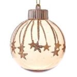 ΧΡ ΚΑΦΕ ΠΛΑΣΤΙΚΗ ΜΠΑΛΑ ΜΕ ΑΣΤΕΡΙΑ ΣΕΤ/6 8ΕΚ CHRISTMAS