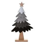 ΧΡ ΥΦΑΣΜΑΤΙΝΟ ΔΕΝΤΡΟ ΣΕ ΞΥΛΙΝΗ ΒΑΣΗ 27Χ50ΕΚ CHRISTMAS