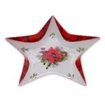 ΧΡ 'POINSETTIA" ΑΣΤΕΡΙ ΠΙΑΤΟ ΠΟΡΣΕΛΑΝΗΣ 19ΕΚ CHRISTMAS