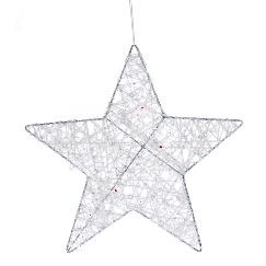 ΧΡ ΛΕΥΚΟ ΚΡΕΜΑΣΤΟ ΑΣΤΕΡΙ 20ΕΚ CHRISTMAS