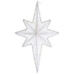 ΧΡ ΛΕΥΚΟ ΚΡΕΜΑΣΤΟ ΑΣΤΕΡΙ ΤΗΣ ΒΗΘΛΕΕΜ 30Χ47ΕΚ CHRISTMAS