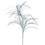 ΧΡ ΤΥΡΚΟΥΑΖ GLITTER GRASS ΚΛΑΔΙ 85ΕΚ CHRISTMAS