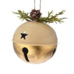 ΧΡ ΧΡΥΣΟ/ΚΡΕΜ ΜΕΤΑΛΛΙΚΟ ΚΡΕΜΑΣΤΟ ΚΟΥΔΟΥΝΙ 8ΕΚ CHRISTMAS