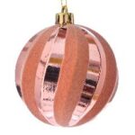 ΧΡ ΡΟΖ ΠΛΑΣΤΙΚΗ ΜΠΑΛΑ 8ΕΚ CHRISTMAS