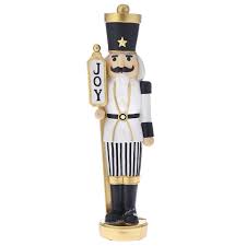 ΛΕΥΚΟ ΜΑΥΡΟ ΠΟΛΥΡΕΖΙΝΗ ΚΑΡΥΟΘΡΑΥΣΤΗΣ 24Χ18Χ81ΕΚ. CHRISTMAS