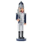 ΧΡ ΜΠΛΕ ΑΣΗΜΙ ΠΛΑΣΤΙΚΟΣ ΚΑΡΥΟΘΡΑΥΣΤΗΣ ΜΕ ΣΚΗΠΤΡΟ 7Χ28ΕΚ CHRISTMAS