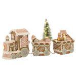 ΤΡΑΙΝΟ GINGERBREAD ΜΕ LED ΦΩΣ ΜΠΑΤΑΡΙΑΣ 28Χ7.5Χ15.5EK CHRISTMAS