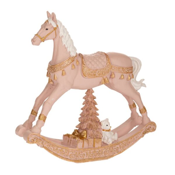 ΡΟΖ ΠΟΛΥΡΕΖΙΝ ΚΟΥΝΙΣΤΟ ΑΛΟΓΟ 18Χ4Χ18ΕΚ CHRISTMAS