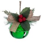 ΧΡ ΠΡΑΣΙΝΗ ΓΥΑΛΙΣΤΕΡΗ ΜΕΤΑΛΛΙΚΗ ΚΑΜΠΑΝΑ 8ΕΚ CHRISTMAS