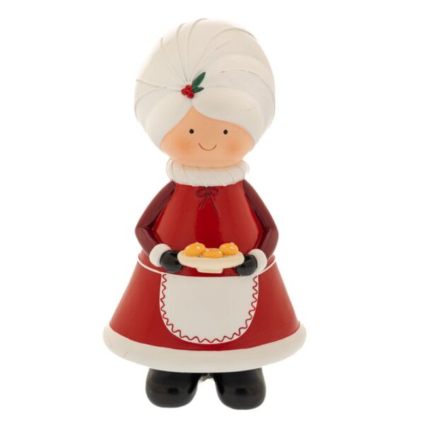 ΛΕΥΚΗ/ΚΟΚΚΙΝΗ ΠΟΛΥΡΕΖΙΝ ΑΓΙΟΒΑΣΙΛΙΝΑ 15Χ11Χ27ΕΚ CHRISTMAS