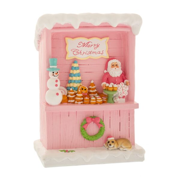 ΡΟΖ ΠΟΛΥΡΕΖΙΝ CANDY SHOP 17Χ11Χ24ΕΚ CHRISTMAS