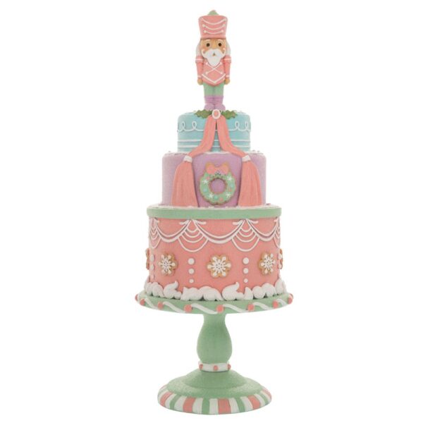 ΠΑΣΤΕΛ ΠΟΛΥΡΕΖΙΝ GINGERBREAD CAKE 17Χ17Χ41ΕΚ CHRISTMAS