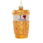 ΧΡ ΧΡΥΣΗ ΓΥΑΛΙΝΗ ΚΟΥΠΑ ΚΑΦΕ ΚΡΕΜΑΣΤΟ ΣΤΟΛΙΔΙ 6Χ6Χ11,5ΕΚ CHRISTMAS