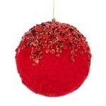 ΧΡ ΜΠΟΡΝΤΟ ΥΦΑΣΜΑΤΙΝΗ ΚΡΕΜΑΣΤΗ ΜΠΑΛΑ ΜΕ ΠΟΥΛΙΕΣ 10ΕΚ CHRISTMAS