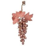 ΧΡ ΡΟΖ ΤΣΑΜΠΙ ΣΤΑΦΥΛΙ ΜΕ GLITTER 15X33EK CHRISTMAS