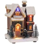 ΦΩΤΙΖΟΜΕΝΟ ΣΠΙΤΑΚΙ 9Χ7,5X11,5ΕΚ ΜΠΑΤΑΡΙΑΣ CHRISTMAS