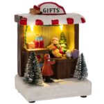 GIFT SHOP ΜΕ ΦΩΣ 11Χ8Χ15.5ΕΚ ΜΠΑΤΑΡΙΑΣ CHRISTMAS