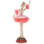 ΡΟΖ ΠΟΛΥΡΕΖΙΝ ΧΟΡΕΥΤΡΙΑ 11Χ10Χ27.5EK CHRISTMAS