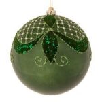 ΧΡ ΣΚΟΥΡΗ ΠΡΑΣΙΝΗ ΠΕΡΛΕ ΠΛΑΣΤΙΚΗ ΜΠΑΛΑ ΜΕ ΣΧΕΔΙΟ 20ΕΚ CHRISTMAS