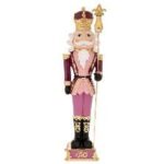 ΧΡ ΡΟΖ ΠΟΛΥΡΕΖΙΝ ΚΑΡΥΟΘΡΑΥΣΤΗΣ ΜΕ ΣΚΗΠΤΡΟ 14Χ13Χ47ΕΚ CHRISTMAS