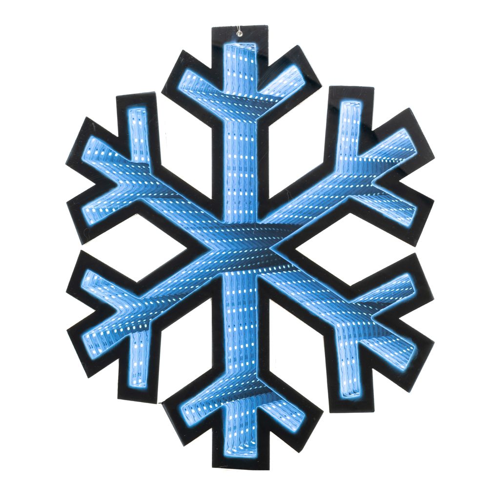 91461.jpg INFINITY ΦΩΤΙΖΟΜΕΝΗ ΚΡΕΜΑΣΤΗ ΧΙΟΝΟΝΙΦΑΔΑ 35Χ40ΕΚ ΔΙΠΛΗΣ ΟΨΗΣ CHRISTMAS - Image 1