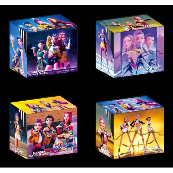 KPOP DEMON HUNTERS One pack of 8 cards; one display box contains 36 packs of cards