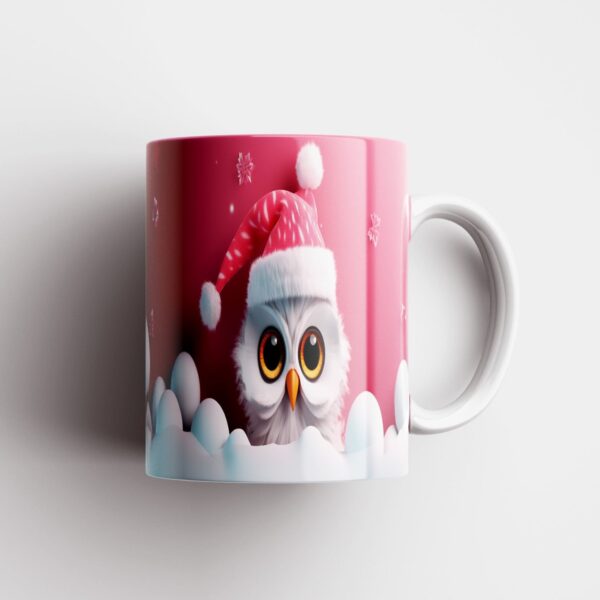 Χριστουγεννιάτικη Κούπα Santa Owl CHRISTMAS