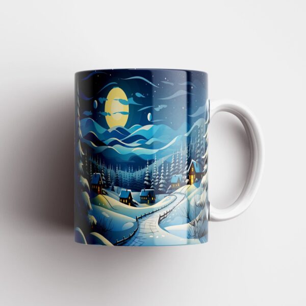 Χριστουγεννιάτικη Κούπα Χιονισμένο Χωριό CHRISTMAS