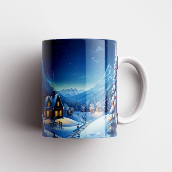 Χριστουγεννιάτικη Κούπα Χιονισμένο Χωριό CHRISTMAS