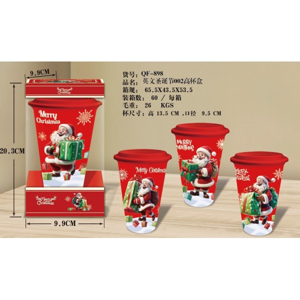 Κεραμική Χριστουγεννιάτικη Κούπα CHRISTMAS