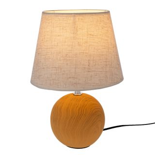 ΚΑΦΕ ΚΕΡΑΜΙΚΟ ΛΑΜΠΑΤΕΡ ΜΕ ΕΦΕ ΜΑΡΜΑΡΟΥ & ΚΡΕΜ ΚΑΠΕΛΟ Φ20Χ30ΕΚ