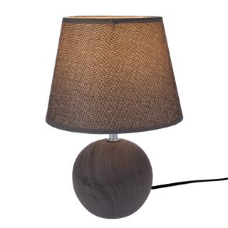 ΓΚΡΙ ΚΕΡΑΜΙΚΟ ΛΑΜΠΑΤΕΡ ΜΕ ΕΦΕ ΜΑΡΜΑΡΟΥ & ΓΚΡΙ ΚΑΠΕΛΟ Φ20Χ30ΕΚ