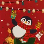 Χριστουγεννιάτικη Ευχετήρια Κάρτα (κενή για το μήνυμα σας) 9,5*6,5εκ