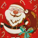 Χριστουγεννιάτικη Ευχετήρια Κάρτα (κενή για το μήνυμα σας) 9,5*6,5εκ