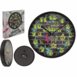 Ρολόι τοίχου, Graffiti, 30 x 30 x 4,5 cm